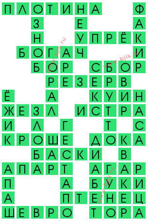 сканворд 14685